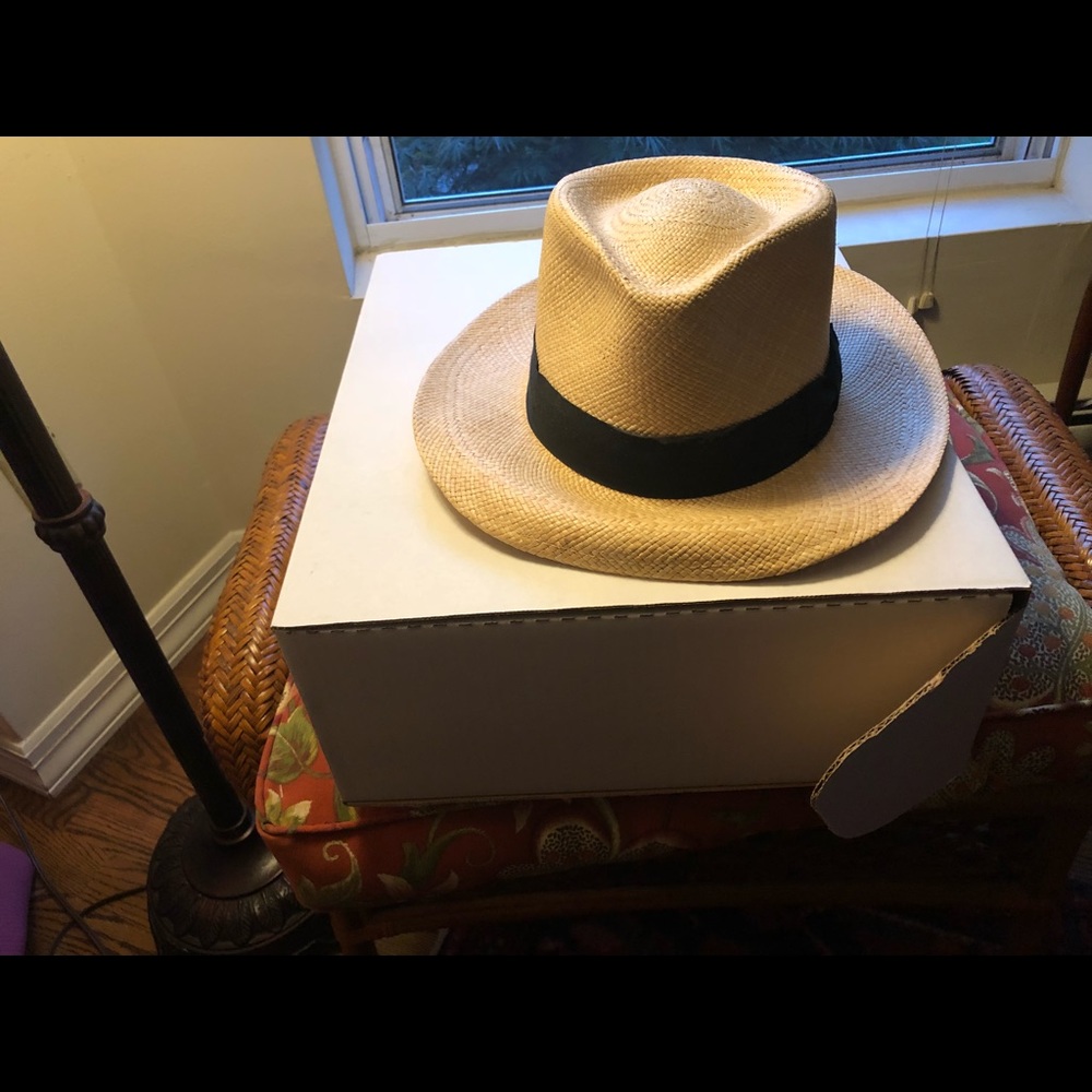 Straw Panama hat